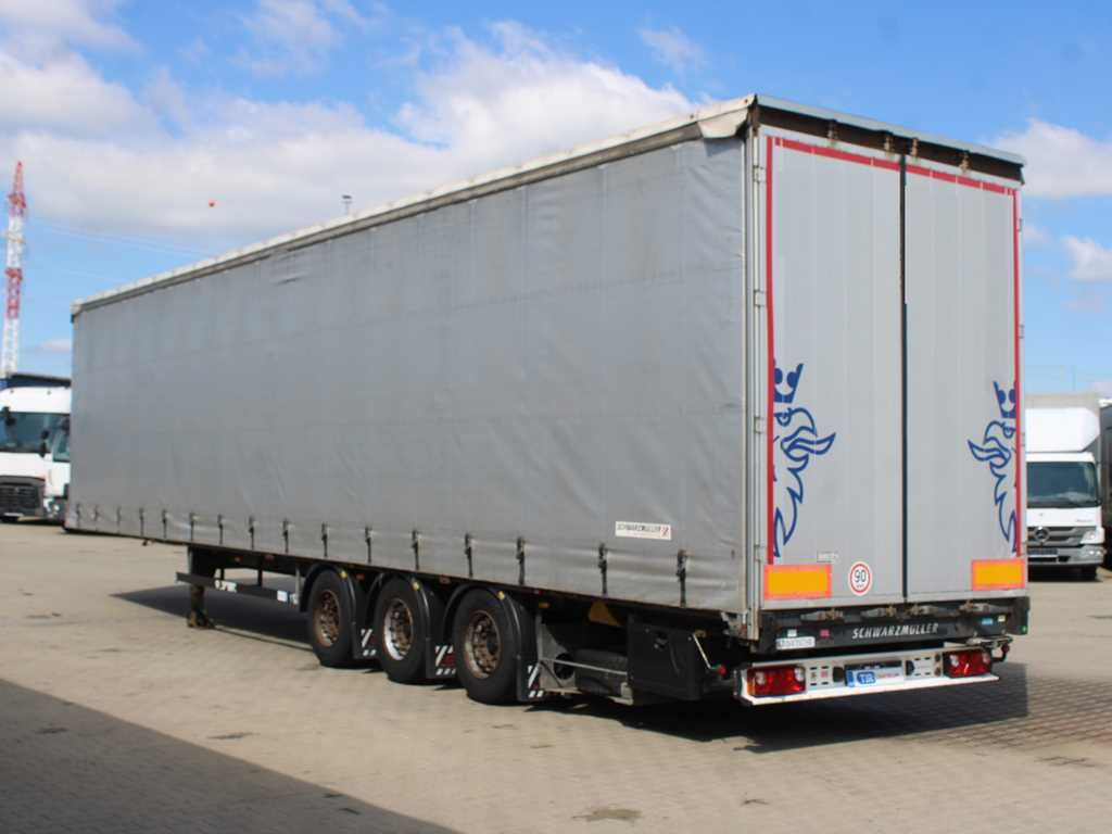 Schwarzmüller SPA 3/E, LOWDECK, MULTILOCK, LIFTING AXLE - Polprikolica s ponjavo: slika 4 Schwarzmüller SPA 3/E, LOWDECK, MULTILOCK, LIFTING AXLE - Polprikolica s ponjavo: slika 4