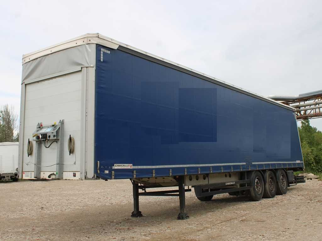 Schwarzmüller SPA 3/E, MULTILOCK, LIFTING AXLE, SAF, MULDA - Polprikolica s ponjavo: slika 1 Schwarzmüller SPA 3/E, MULTILOCK, LIFTING AXLE, SAF, MULDA - Polprikolica s ponjavo: slika 1