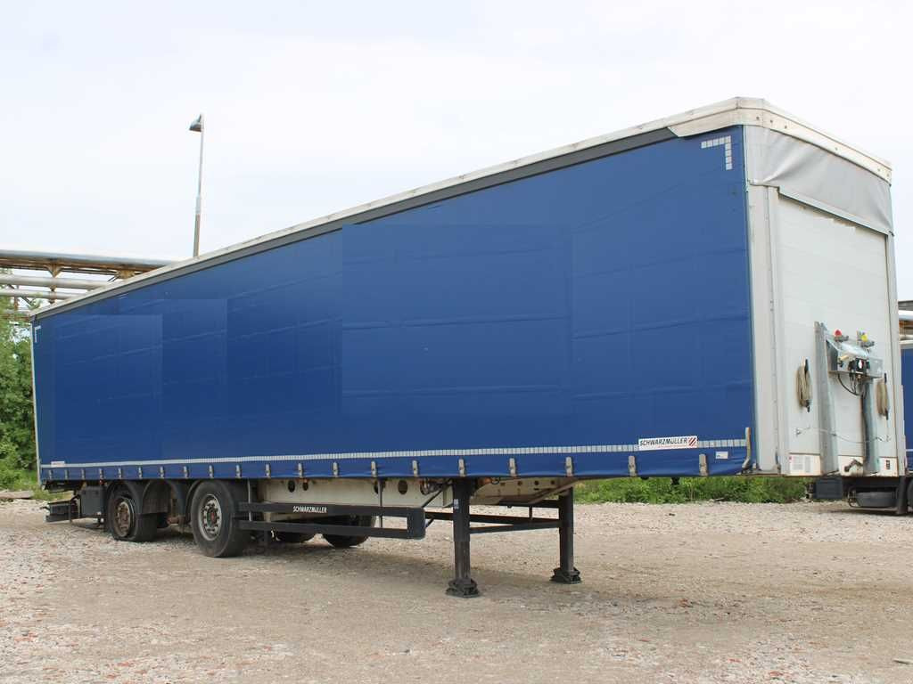 Schwarzmüller SPA 3/E, MULTILOCK, LIFTING AXLE, SAF, MULDA - Polprikolica s ponjavo: slika 2 Schwarzmüller SPA 3/E, MULTILOCK, LIFTING AXLE, SAF, MULDA - Polprikolica s ponjavo: slika 2