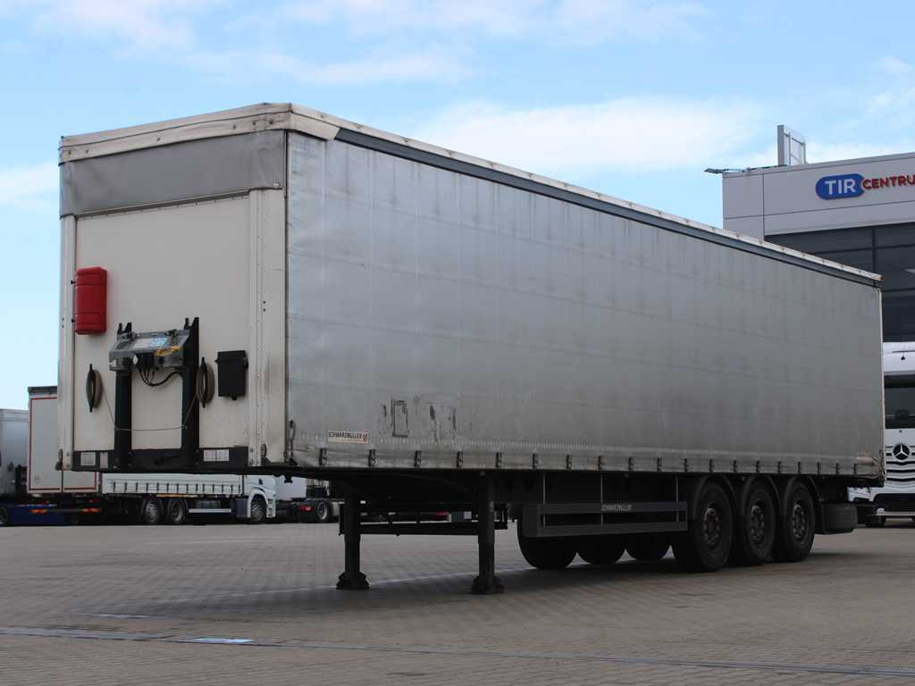 Schwarzmüller SPA 3/E, SAF AXLES, MULTILOCK, MULDA - Polprikolica s ponjavo: slika 1 Schwarzmüller SPA 3/E, SAF AXLES, MULTILOCK, MULDA - Polprikolica s ponjavo: slika 1