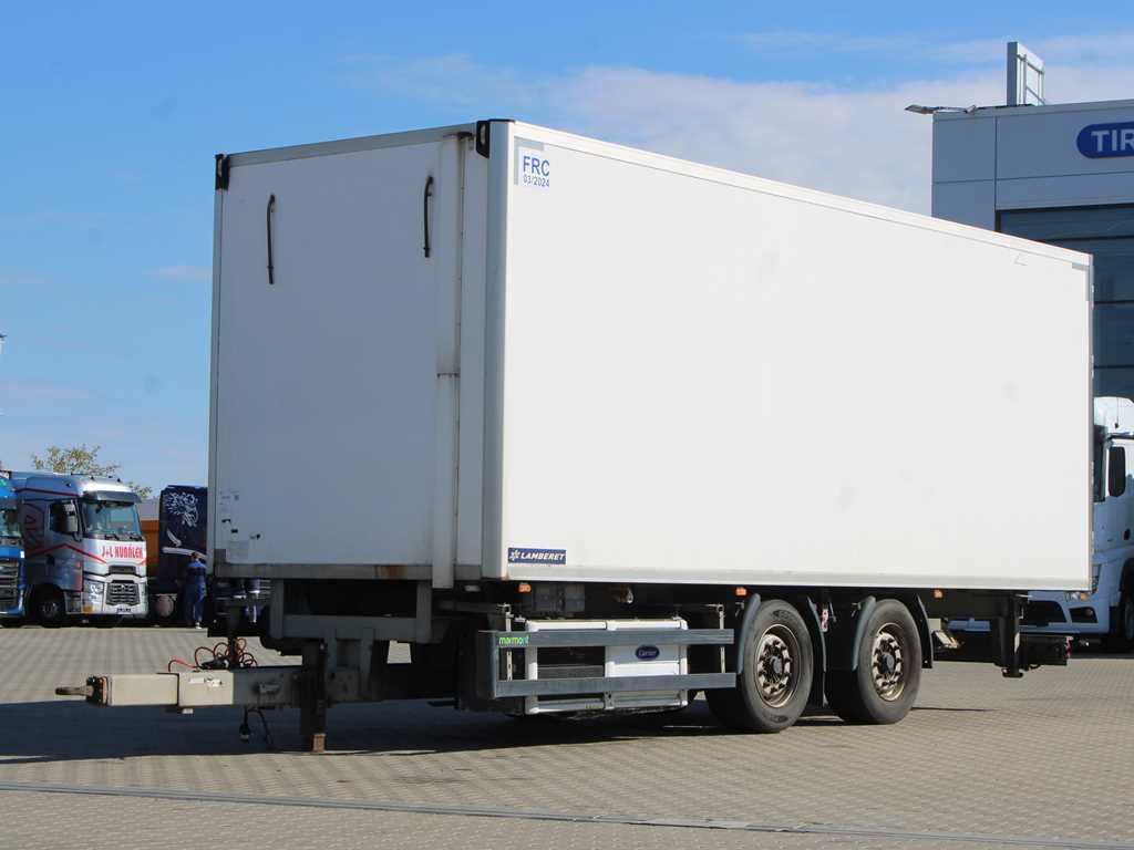 Svan CHT 202, CARRIER SUPRA 850 U, ELECTRIC CONNECTION - Prikolica hladilnik: slika 1 Svan CHT 202, CARRIER SUPRA 850 U, ELECTRIC CONNECTION - Prikolica hladilnik: slika 1
