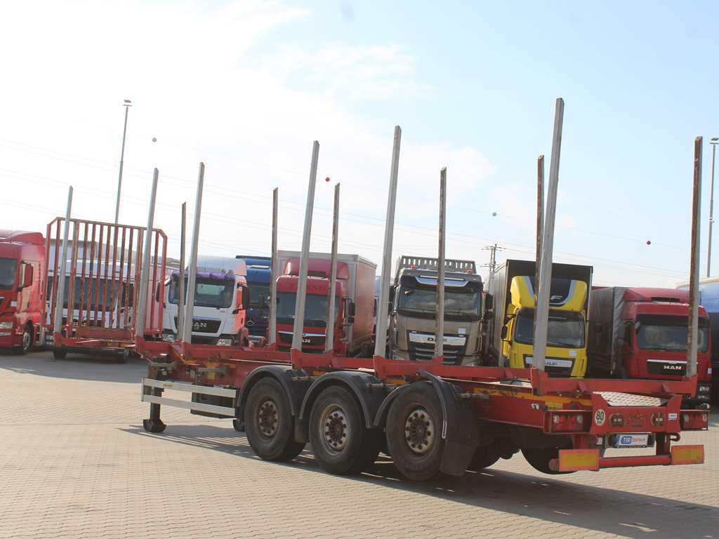 Umikov NPK 39, SAF AXLES, 2X LIFT AXLE - Polprikolica za prevoz lesa: slika 5 Umikov NPK 39, SAF AXLES, 2X LIFT AXLE - Polprikolica za prevoz lesa: slika 5