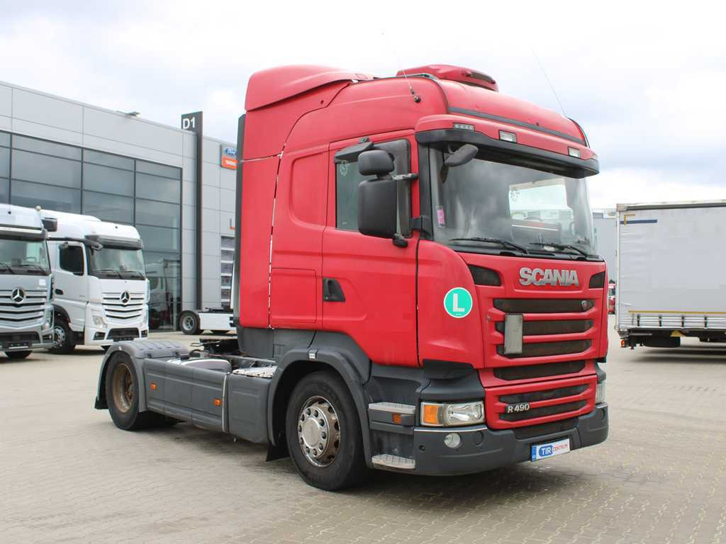 Scania R490, EURO 6, INDEPENDENT AIR CONDITIONING, RETARDER, DUAL-CIRCUIT HYDRAULICS - Vlačilec: slika 3 Scania R490, EURO 6, INDEPENDENT AIR CONDITIONING, RETARDER, DUAL-CIRCUIT HYDRAULICS - Vlačilec: slika 3