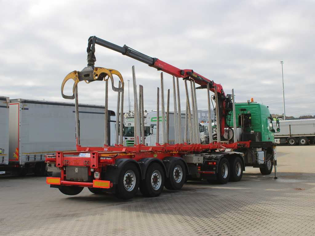 Volvo FM 540, EURO 6, 6X6, VEB+, PALFINGER Q170Z96 ARM + UMIKOV, PRICE FOR THE WHOLE SET!! - Vlačilec, Polprikolica za prevoz lesa: slika 5 Volvo FM 540, EURO 6, 6X6, VEB+, PALFINGER Q170Z96 ARM + UMIKOV, PRICE FOR THE WHOLE SET!! - Vlačilec, Polprikolica za prevoz lesa: slika 5