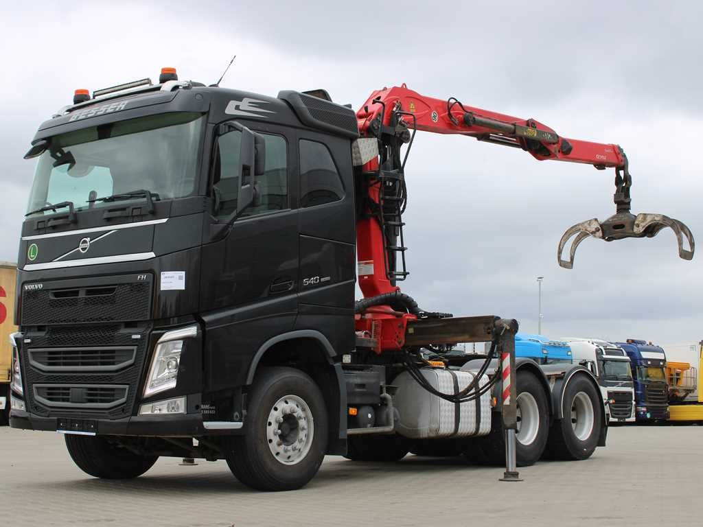 Volvo FH 540, 6X4, VEB+, Crane EPSILON Q170Z96 - Tovornjak za prevoz lesa, Tovornjak z dvigalom: slika 1 Volvo FH 540, 6X4, VEB+, Crane EPSILON Q170Z96 - Tovornjak za prevoz lesa, Tovornjak z dvigalom: slika 1