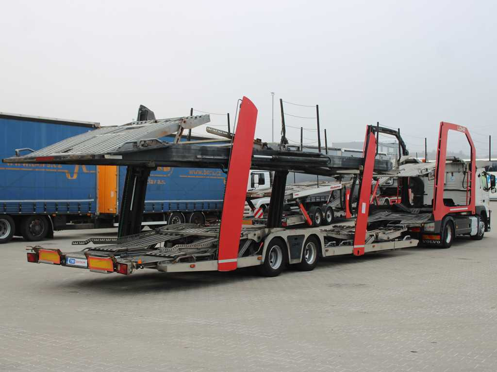 Volvo FM 460, EURO 6, VEB+, INDEPENDENT AIR CONDITIONING, + LOHR (2006) - Tovornjak avtotransporter: slika 4 Volvo FM 460, EURO 6, VEB+, INDEPENDENT AIR CONDITIONING, + LOHR (2006) - Tovornjak avtotransporter: slika 4