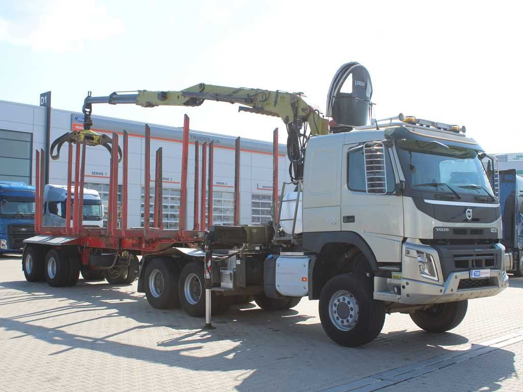 Volvo FMX 500, 6X6,LOGLIFT F265Z95 +trailer DOLL(2007) - Tovornjak za prevoz lesa, Tovornjak z dvigalom: slika 2 Volvo FMX 500, 6X6,LOGLIFT F265Z95 +trailer DOLL(2007) - Tovornjak za prevoz lesa, Tovornjak z dvigalom: slika 2