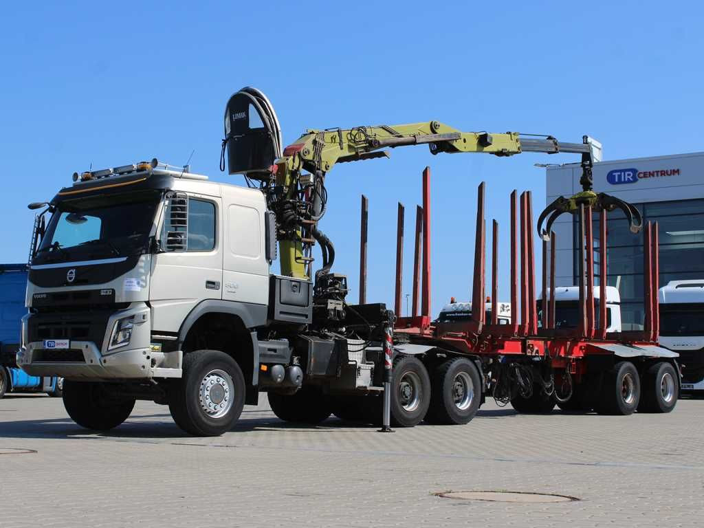 Volvo FMX 500, 6X6,LOGLIFT F265Z95 +trailer DOLL(2007) - Tovornjak za prevoz lesa, Tovornjak z dvigalom: slika 1 Volvo FMX 500, 6X6,LOGLIFT F265Z95 +trailer DOLL(2007) - Tovornjak za prevoz lesa, Tovornjak z dvigalom: slika 1