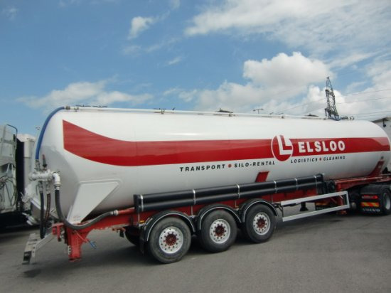 Feldbinder KIP 63.3 Siloauflieger, SAF-Achsen, Alu-Felgen, - Silos cisterna: slika 3 Feldbinder KIP 63.3 Siloauflieger, SAF-Achsen, Alu-Felgen, - Silos cisterna: slika 3