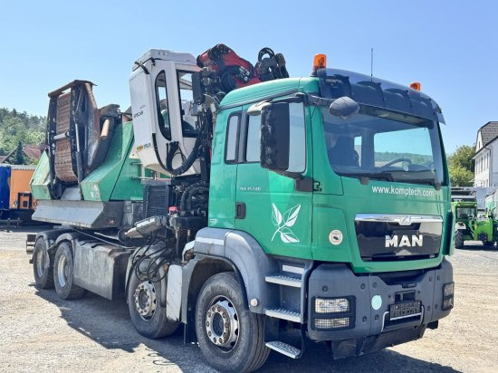 MAN TGS 35.540 8x4 mit Komptech-Zusatzeinheit - Gozdarska oprema, Tovornjak: slika 5 MAN TGS 35.540 8x4 mit Komptech-Zusatzeinheit - Gozdarska oprema, Tovornjak: slika 5
