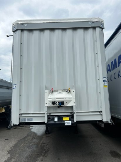 Krone 1-achs Auflieger, Heckabstützung XL Zertifikat, Edscha-Verdeck, - Polprikolica s ponjavo: slika 2 Krone 1-achs Auflieger, Heckabstützung XL Zertifikat, Edscha-Verdeck, - Polprikolica s ponjavo: slika 2