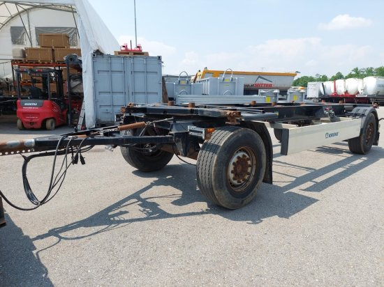 Krone AZ 18, Standard-Lafette Krone-Achsen, - Kontejnerska prikolica/ Prikolica z zamenljivim tovoriščem: slika 5 Krone AZ 18, Standard-Lafette Krone-Achsen, - Kontejnerska prikolica/ Prikolica z zamenljivim tovoriščem: slika 5