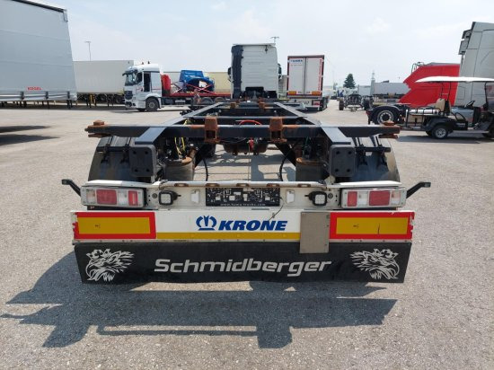 Krone AZ 18, Standard-Lafette Krone-Achsen, - Kontejnerska prikolica/ Prikolica z zamenljivim tovoriščem: slika 3 Krone AZ 18, Standard-Lafette Krone-Achsen, - Kontejnerska prikolica/ Prikolica z zamenljivim tovoriščem: slika 3