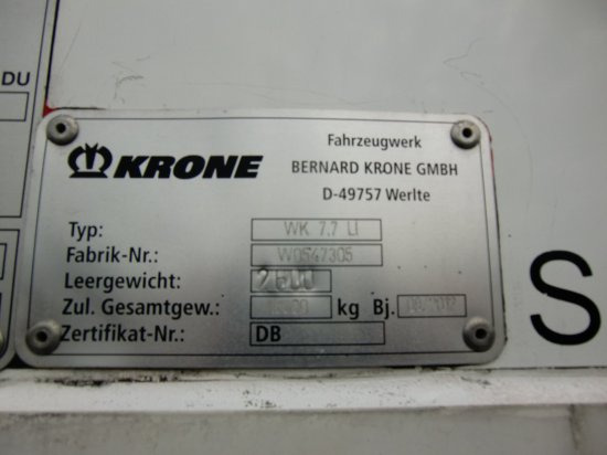 Gradbeni kontejner Krone Wechselpritsche 7,30 Meter Koffer Spezialaufbau, mobiler Messestand: slika 8