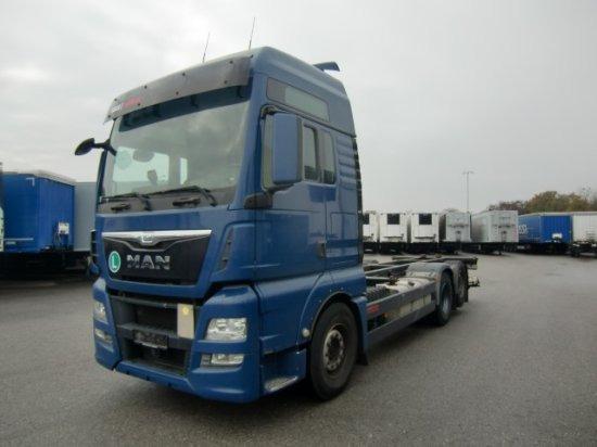 MAN TGX 26.440 BDF, XXL, Retarder, Automatik, E6, Liftachse, - Kontejnerski tovornjak/ Tovornjak z zamenljivim tovoriščem: slika 1 MAN TGX 26.440 BDF, XXL, Retarder, Automatik, E6, Liftachse, - Kontejnerski tovornjak/ Tovornjak z zamenljivim tovoriščem: slika 1