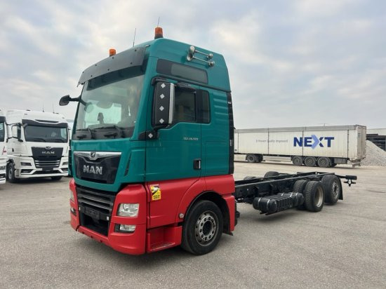 MAN TGX 26.500 XXL, 6x2, Jumbo, Liftachse, Intarder, Euro6, Full-Air - Tovornjak-šasija: slika 1 MAN TGX 26.500 XXL, 6x2, Jumbo, Liftachse, Intarder, Euro6, Full-Air - Tovornjak-šasija: slika 1