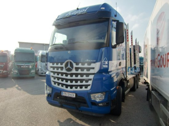 Mercedes-Benz Arocs 3353 6x4 Holztransp., Palfinger Kran Epsilon - Tovornjak za prevoz lesa, Tovornjak z dvigalom: slika 3 Mercedes-Benz Arocs 3353 6x4 Holztransp., Palfinger Kran Epsilon - Tovornjak za prevoz lesa, Tovornjak z dvigalom: slika 3