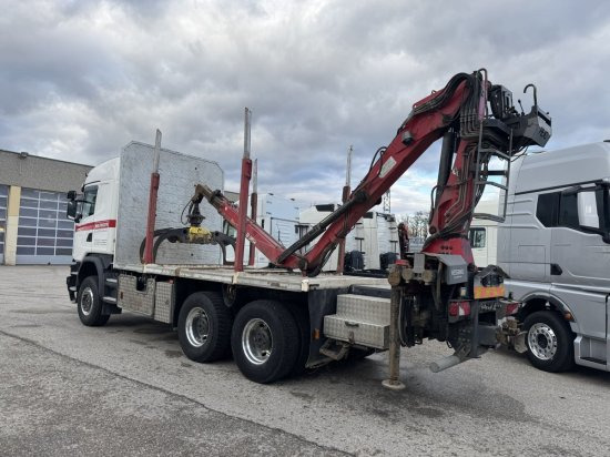 Scania G490 6X6 Blatt-Blatt Penz Kran 12.Z8.70 - Tovornjak za prevoz lesa, Tovornjak z dvigalom: slika 4 Scania G490 6X6 Blatt-Blatt Penz Kran 12.Z8.70 - Tovornjak za prevoz lesa, Tovornjak z dvigalom: slika 4