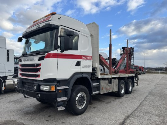 Scania G490 6X6 Blatt-Blatt Penz Kran 12.Z8.70 - Tovornjak za prevoz lesa, Tovornjak z dvigalom: slika 3 Scania G490 6X6 Blatt-Blatt Penz Kran 12.Z8.70 - Tovornjak za prevoz lesa, Tovornjak z dvigalom: slika 3