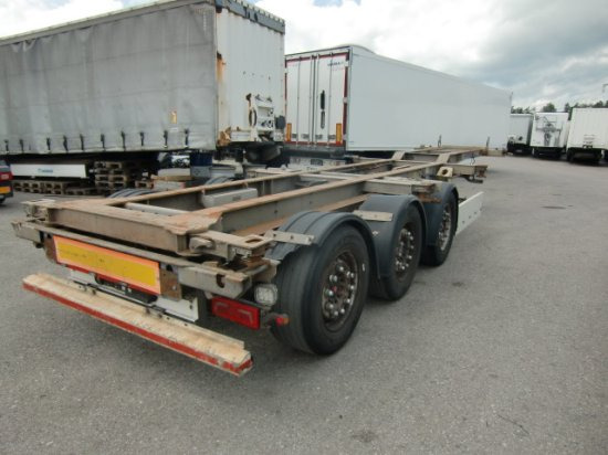 Schmitz Containerchassi 3-achsig SCF 24G45 Slider - Kontejnerska polprikolica/ Polprikolica z zamenljivim tovoriščem: slika 4 Schmitz Containerchassi 3-achsig SCF 24G45 Slider - Kontejnerska polprikolica/ Polprikolica z zamenljivim tovoriščem: slika 4