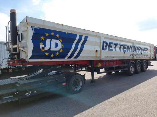 Schwarzmüller K10VLN3 Stahlmulde, Portaltüren, Alufelgen, Liftachse, 60m3 - Kiper polprikolica: slika 1 Schwarzmüller K10VLN3 Stahlmulde, Portaltüren, Alufelgen, Liftachse, 60m3 - Kiper polprikolica: slika 1