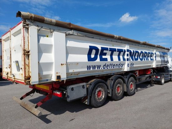 Schwarzmüller K10VLN3 Stahlmulde, Portaltüren, Alufelgen, Liftachse, 60m3 - Kiper polprikolica: slika 4 Schwarzmüller K10VLN3 Stahlmulde, Portaltüren, Alufelgen, Liftachse, 60m3 - Kiper polprikolica: slika 4