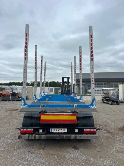 Schwarzmüller N-Serie 3-achs Holzanhänger 4 Rungenpaare - Prikolica za prevoz lesa: slika 3 Schwarzmüller N-Serie 3-achs Holzanhänger 4 Rungenpaare - Prikolica za prevoz lesa: slika 3