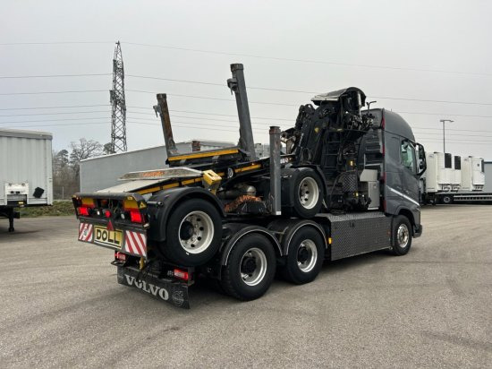 Volvo FH 16 650 6x4 Langholzzug + Doll M2K-9L Nachläufer mit Palfinger Epsilon S260C96, I-Shift, Retarder, - Tovornjak za prevoz lesa, Tovornjak z dvigalom: slika 5 Volvo FH 16 650 6x4 Langholzzug + Doll M2K-9L Nachläufer mit Palfinger Epsilon S260C96, I-Shift, Retarder, - Tovornjak za prevoz lesa, Tovornjak z dvigalom: slika 5