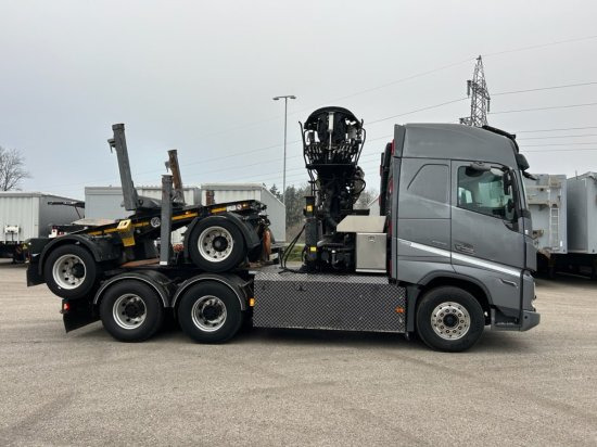 Volvo FH 16 650 6x4 Langholzzug + Doll M2K-9L Nachläufer mit Palfinger Epsilon S260C96, I-Shift, Retarder, - Tovornjak za prevoz lesa, Tovornjak z dvigalom: slika 4 Volvo FH 16 650 6x4 Langholzzug + Doll M2K-9L Nachläufer mit Palfinger Epsilon S260C96, I-Shift, Retarder, - Tovornjak za prevoz lesa, Tovornjak z dvigalom: slika 4