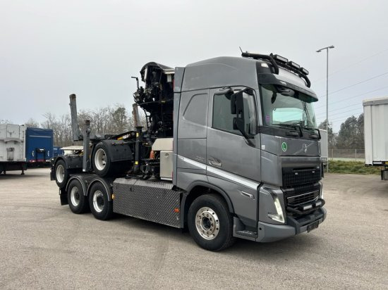 Volvo FH 16 650 6x4 Langholzzug + Doll M2K-9L Nachläufer mit Palfinger Epsilon S260C96, I-Shift, Retarder, - Tovornjak za prevoz lesa, Tovornjak z dvigalom: slika 3 Volvo FH 16 650 6x4 Langholzzug + Doll M2K-9L Nachläufer mit Palfinger Epsilon S260C96, I-Shift, Retarder, - Tovornjak za prevoz lesa, Tovornjak z dvigalom: slika 3