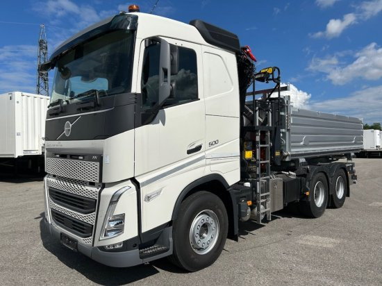 Volvo FH 500 3-Seiten Kipper mit Palfinger PK22002EH, Retarder - Tovornjak prekucnik: slika 2 Volvo FH 500 3-Seiten Kipper mit Palfinger PK22002EH, Retarder - Tovornjak prekucnik: slika 2