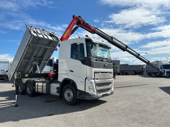 Volvo FH 500 3-Seiten Kipper mit Palfinger PK22002EH, Retarder - Tovornjak prekucnik: slika 1 Volvo FH 500 3-Seiten Kipper mit Palfinger PK22002EH, Retarder - Tovornjak prekucnik: slika 1