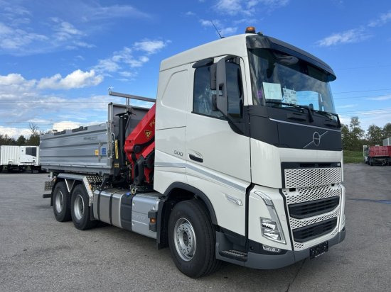 Volvo FH 500 3-Seiten Meiller Kipper mit Palfinger PK22002EH, Retarder, - Tovornjak prekucnik: slika 3 Volvo FH 500 3-Seiten Meiller Kipper mit Palfinger PK22002EH, Retarder, - Tovornjak prekucnik: slika 3