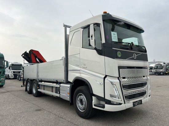 Volvo FH 500 6X2 Euro6, Retarder, Pritsche, Palfinger PK22002-EH - Tovornjak s kesonom, Tovornjak z dvigalom: slika 3 Volvo FH 500 6X2 Euro6, Retarder, Pritsche, Palfinger PK22002-EH - Tovornjak s kesonom, Tovornjak z dvigalom: slika 3