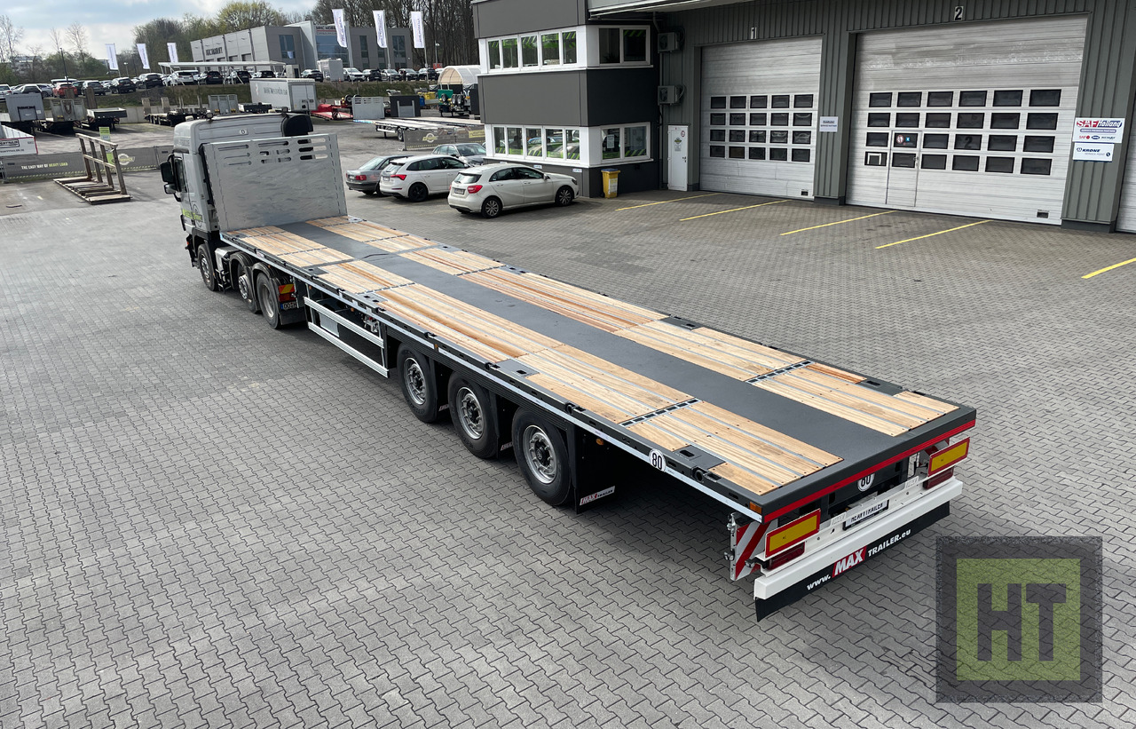 Nov Polprikolica s kesonom Faymonville MAX Trailer 3-Achs-Tele-Plateau: slika 6