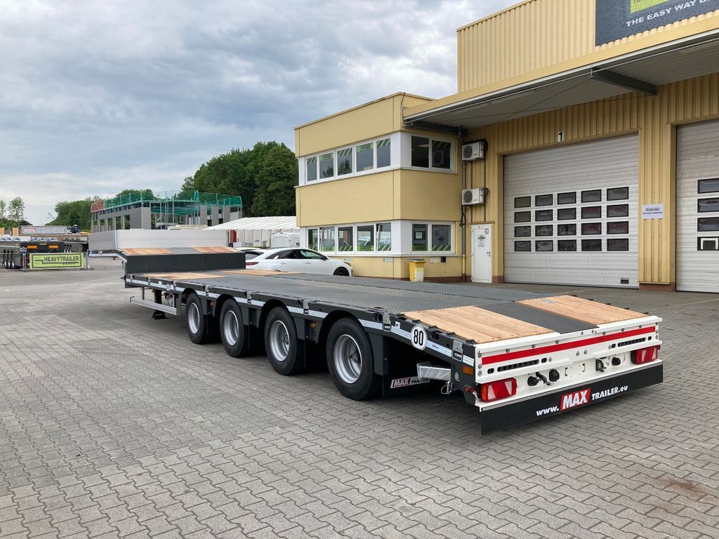 Faymonville MAX Trailer 4-Achs-Tele-Semi-nachlaufgelenkt - Nizko noseča polprikolica: slika 1 Faymonville MAX Trailer 4-Achs-Tele-Semi-nachlaufgelenkt - Nizko noseča polprikolica: slika 1