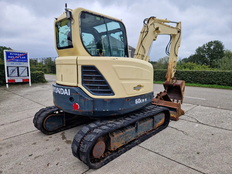 Hyundai Robex CR60-9 met airco en 3 bakken - Mini bager: slika 4 Hyundai Robex CR60-9 met airco en 3 bakken - Mini bager: slika 4