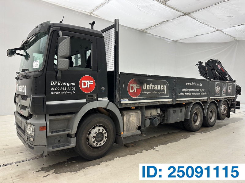 Mercedes-Benz Actros 3236 - 8x4 - Tovornjak s kesonom, Tovornjak z dvigalom: slika 1 Mercedes-Benz Actros 3236 - 8x4 - Tovornjak s kesonom, Tovornjak z dvigalom: slika 1