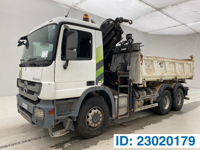 Mercedes-Benz Actros 3336 - 6x4 - Tovornjak prekucnik, Tovornjak z dvigalom: slika 1 Mercedes-Benz Actros 3336 - 6x4 - Tovornjak prekucnik, Tovornjak z dvigalom: slika 1