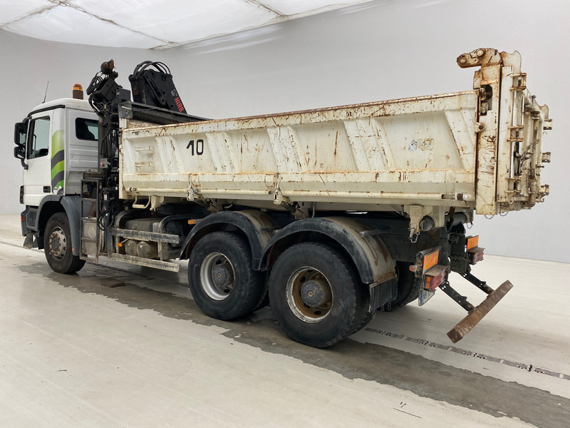 Tovornjak prekucnik, Tovornjak z dvigalom Mercedes-Benz Actros 3336 - 6x4: slika 6