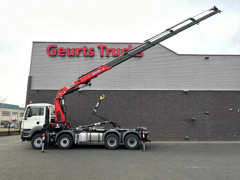 MAN TGS 35.460 8X4 BL+ HYVA 18.55.S HAAKARMSYSTEEM EFFER 395-5 KRAAN/KRAN/CRANE/GRUA - Kotalni prekucni tovornjak, Tovornjak z dvigalom: slika 4 MAN TGS 35.460 8X4 BL+ HYVA 18.55.S HAAKARMSYSTEEM EFFER 395-5 KRAAN/KRAN/CRANE/GRUA - Kotalni prekucni tovornjak, Tovornjak z dvigalom: slika 4