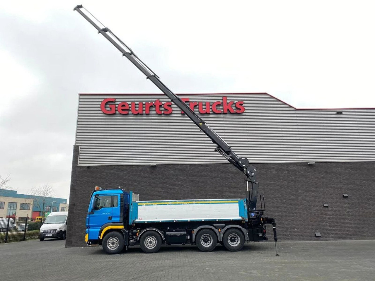 MAN TGS 35.480 8X4 KIPPER/TIPPER + HMF 2620-K5 KRAAN - Tovornjak prekucnik, Tovornjak z dvigalom: slika 2 MAN TGS 35.480 8X4 KIPPER/TIPPER + HMF 2620-K5 KRAAN - Tovornjak prekucnik, Tovornjak z dvigalom: slika 2