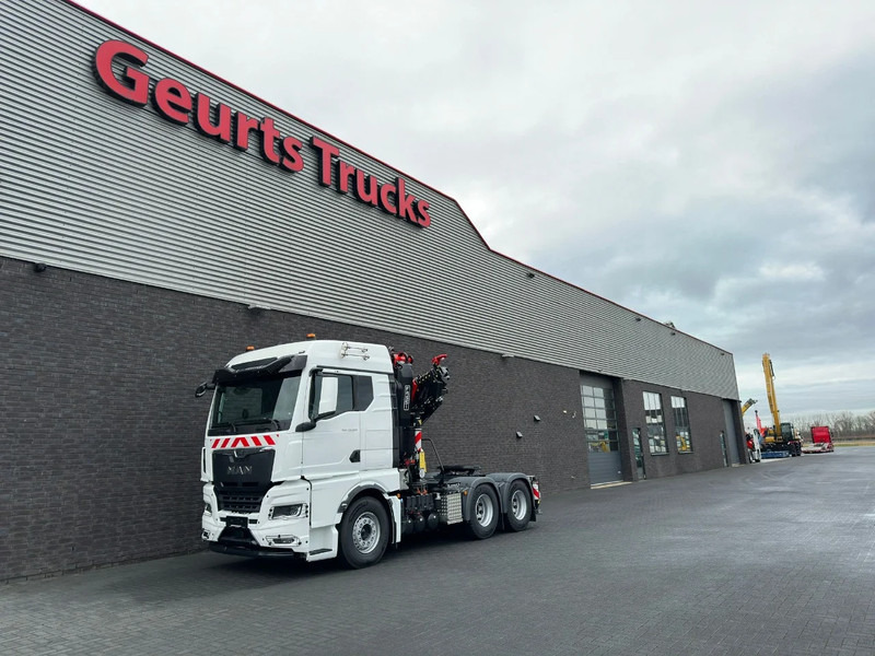 Tovornjak z dvigalom MAN TGX 33.520 6X4 TREKKER-BAKWAGEN COMBI + FASSI F485RA.2.28 KRAAN/KRAN/CRANE/GRUA/NEW: slika 8