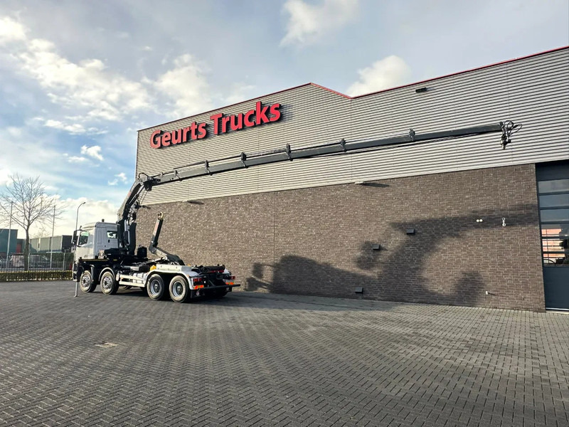 Mercedes-Benz AROCS 4148 8X4 MET MULTILIFT ULT T 21 S51 HAAKARMSYSTEEM + HIAB X-HIPRO 232 E-6 KRAAN/CRANE/KRAN/GRUA - Kotalni prekucni tovornjak: slika 3 Mercedes-Benz AROCS 4148 8X4 MET MULTILIFT ULT T 21 S51 HAAKARMSYSTEEM + HIAB X-HIPRO 232 E-6 KRAAN/CRANE/KRAN/GRUA - Kotalni prekucni tovornjak: slika 3