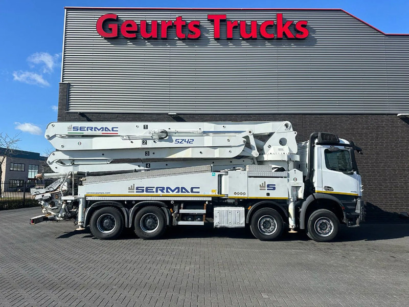 Mercedes-Benz Arocs 4451 8X4 + SERMAC 5Z42 BETONPOMP/BETONPUMPE/CONCRETE PUMP - Črpalka za beton: slika 4 Mercedes-Benz Arocs 4451 8X4 + SERMAC 5Z42 BETONPOMP/BETONPUMPE/CONCRETE PUMP - Črpalka za beton: slika 4