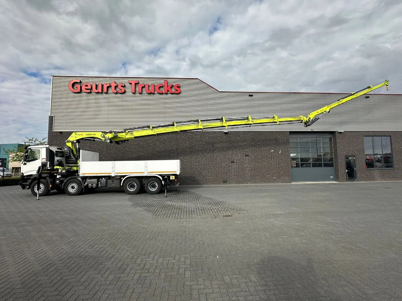 Renault C460 8X4 + HIAB X-HIPRO 548 E-7 MET JIB KRAAN / - Tovornjak z dvigalom: slika 5 Renault C460 8X4 + HIAB X-HIPRO 548 E-7 MET JIB KRAAN / - Tovornjak z dvigalom: slika 5