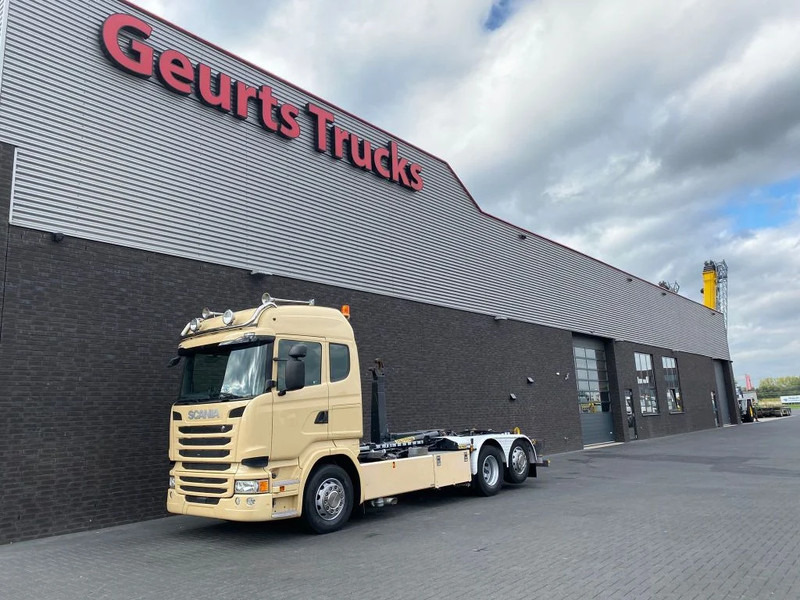 Scania R450 6X2 + PALFINGER HAAKARMSYSTEEM/ABROLLKIPPER/HOOKLIFT - Kotalni prekucni tovornjak: slika 3 Scania R450 6X2 + PALFINGER HAAKARMSYSTEEM/ABROLLKIPPER/HOOKLIFT - Kotalni prekucni tovornjak: slika 3
