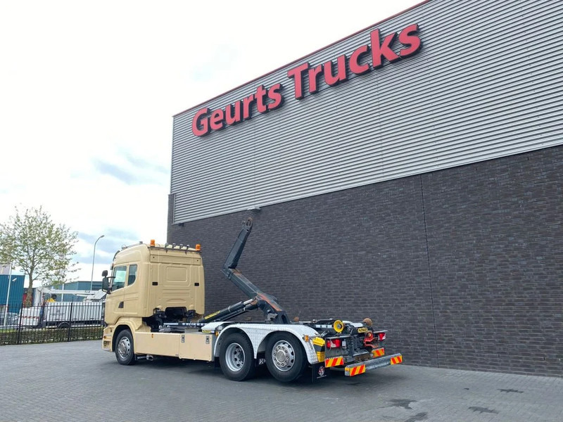 Scania R450 6X2 + PALFINGER HAAKARMSYSTEEM/ABROLLKIPPER/HOOKLIFT - Kotalni prekucni tovornjak: slika 4 Scania R450 6X2 + PALFINGER HAAKARMSYSTEEM/ABROLLKIPPER/HOOKLIFT - Kotalni prekucni tovornjak: slika 4