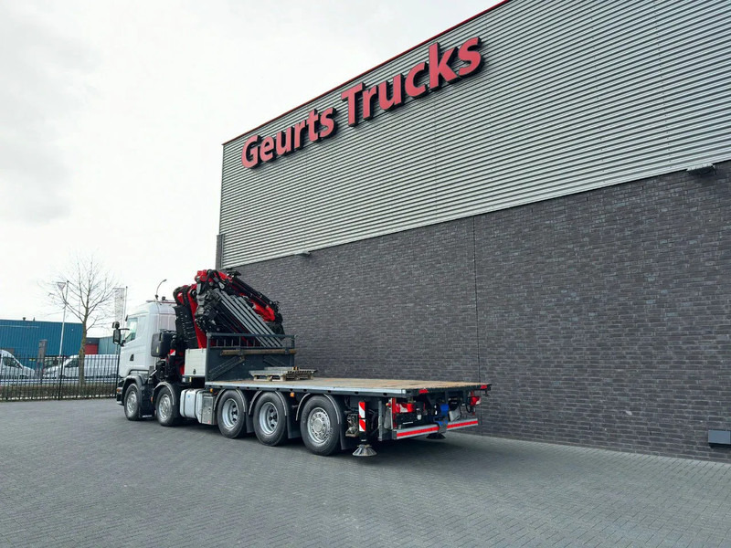Tovornjak z dvigalom Scania R520 V8 10X4 TRIDEM + F1650RA.2.28 + JIB L816 KRAAN/KRAN/CRANE/GRUA: slika 10