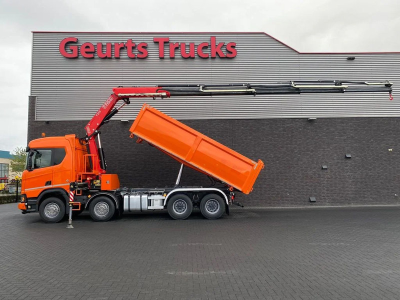Scania R650 V8 NGS XT 8X4 + KIPPER + FASSI F275A.2.25 KRAAN/KRAN/CRANE/GRUA - Tovornjak prekucnik, Tovornjak z dvigalom: slika 1 Scania R650 V8 NGS XT 8X4 + KIPPER + FASSI F275A.2.25 KRAAN/KRAN/CRANE/GRUA - Tovornjak prekucnik, Tovornjak z dvigalom: slika 1